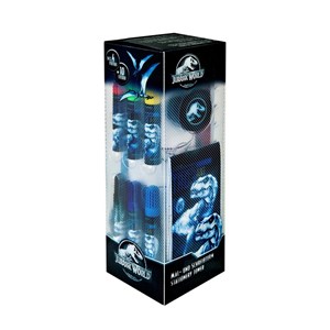 Obrazek Zestaw przyborów szkolnych z kolorowankami 35el