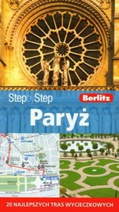 Obrazek Berlitz Paryż Przewodnik Step by Step 20 najlepszych tras wycieczkowych