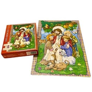 Bild von Puzzle 60 - Jezus wśród dzieci