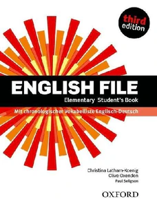 Bild von OXENDEN, C: ENGLISH FILE/ELEMENTARY/STUD. BK. & ITUTOR