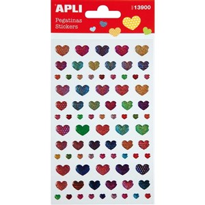 Obrazek Naklejki wypukłe z brokatem