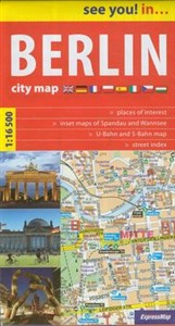 Obrazek Berlin City Map 1:16 500