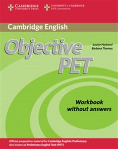Bild von Objective PET Workbook without answers