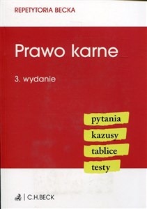 Obrazek Prawo karne pytania kazusy tablice testy