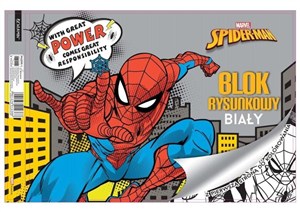 Bild von Blok rysunkowy biały A4/20K Spider Man