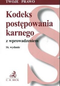 Bild von Kodeks postępowania karnego z wprowadzeniem