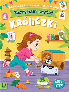 Bild von Zaczynam czytać Duże litery Pierwsze zdania do nauki czytania Króliczki