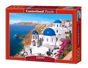 Obrazek Puzzle :Santorini, Greece 1500