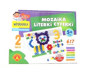 Obrazek Wpinanka-Mozaika Literki i cyferki