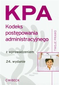 Obrazek Kodeks postępowania administracyjnego