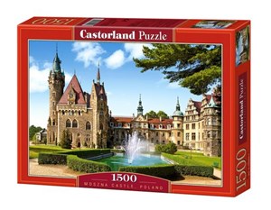 Bild von Puzzle 1500 Moszna Castle Poland