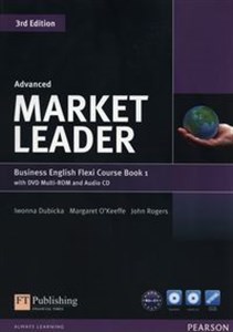Obrazek Market Leader Advanced Flexi Course Book 1 +CD +DVD