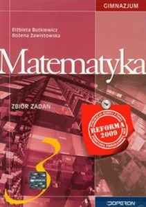Obrazek Matematyka 3 zbiór zadań Gimnazjum