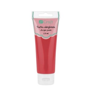 Obrazek Farba akrylowa ciemnoczerwona 120ml
