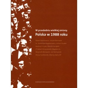 Bild von W przededniu wielkiej zmiany Polska w 1988 roku z płytą CD