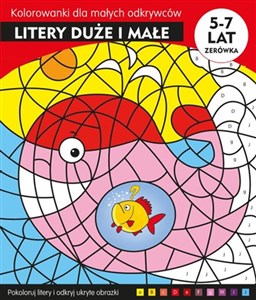 Bild von Litery i liczby Kolorowani edukacyjne dla małych odkrywców