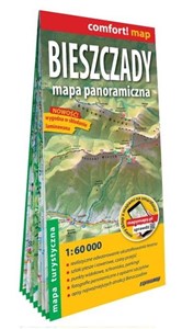 Bild von Bieszczady Mapa panoramiczna; laminowana mapa turystyczna 1:60 000