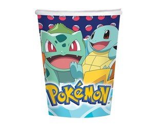 Obrazek Kubeczki papierowe Pokemon 250ml 8szt