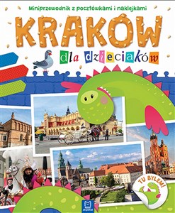 Obrazek Kraków dla dzieciaków Miniprzewodnik z pocztówkami i naklejkami