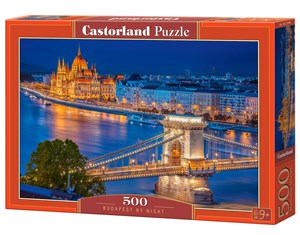 Obrazek Puzzle 500 Budapest by Night B-53940