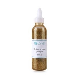 Obrazek Brokat w kleju gold 120ml