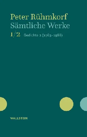 Obrazek RÜHMKORF, P: SÄMTLICHE WERKE