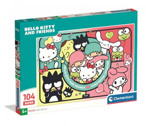 Bild von Puzzle 104 Super kolor Hello Kitty 2 27576