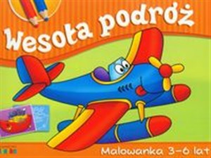 Obrazek Wesoła podróż Malowanka 3-6 lat