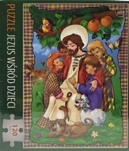 Obrazek Puzzle 120 - Jezus wśród dzieci