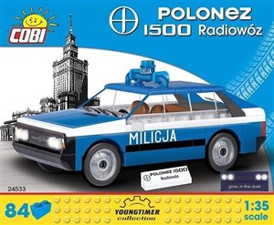 Obrazek Cars Polonez Milicja 1,5 84 klocki