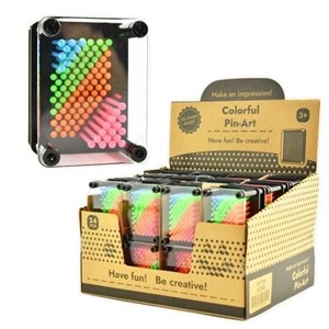 Obrazek Sensoryczna kostka XL tablica szpilkowa 6x5cm