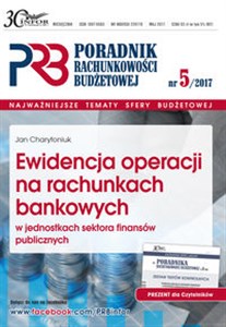 Obrazek Ewidencja operacji na rachunkach bankowych w jsfp Poradnik Rachunkowości Budzetowej 5/2017