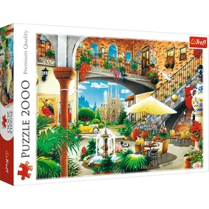 Bild von Puzzle  Widok na Barcelonę 2000