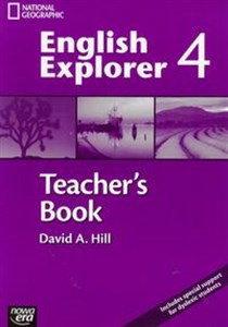 Obrazek English Explorer 4 Teacher's Book z płytą CD