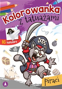 Bild von Kolorowanka z tatuażami Piraci