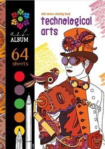 Obrazek Kolorowanka antystresowa 143x200 32 kartki TW Technological arts