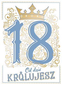 Bild von Karnet A5 18 BLUE