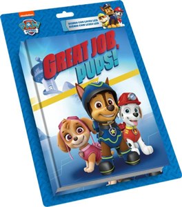 Obrazek Pamiętnik ze światełkami LED Paw Patrol PW16254