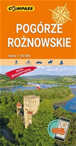 Obrazek Pogórze Rożnowskie Mapa laminowana