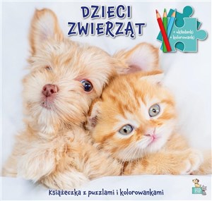 Bild von Książeczki z puzzlami Dzieci zwierząt