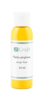 Obrazek Farba akrylowa ciemnożółta 60ml