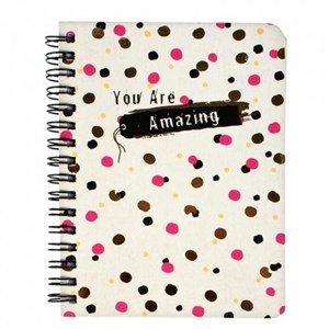 Obrazek Notes na spirali kropki