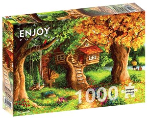 Bild von Puzzle 1000 Domek na drzewie