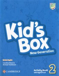 Obrazek Kid's Box New Generation 2 Activity Book with Digital Pack