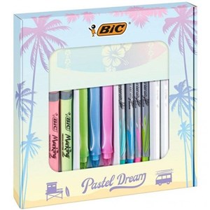 Obrazek Zestaw Pastel Dream 15szt BIC