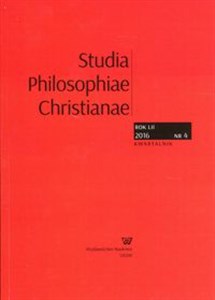 Obrazek Studia Philosophiae Christianae 2016/4