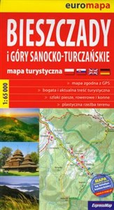 Bild von Bieszczady i Góry Sanocko-Turczańskie mapa turystyczna 1:65 000
