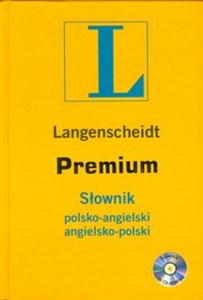 Obrazek Słownik Premium polsko-angielski angielsko-polski z płytą CD