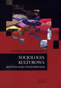 Bild von Socjologia kulturowa Kontynuacje i poszukiwania