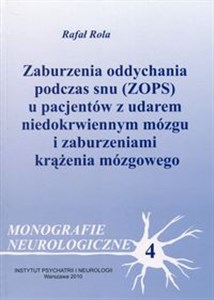 Obrazek Zaburzenia oddychania podczas snu (ZOPS) u pacjentów z udarem niedokrwiennym mózgu i zaburzeniami krążenia mózgowego